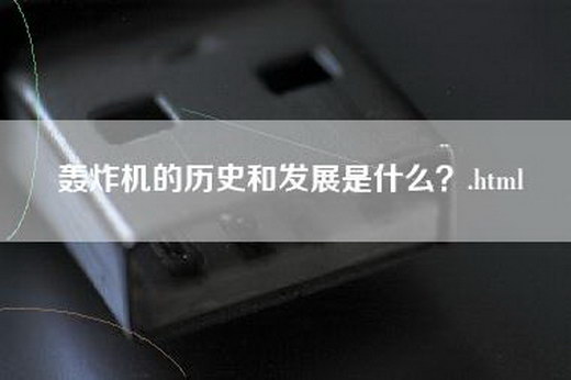 轰炸机的历史和发展是什么？.html