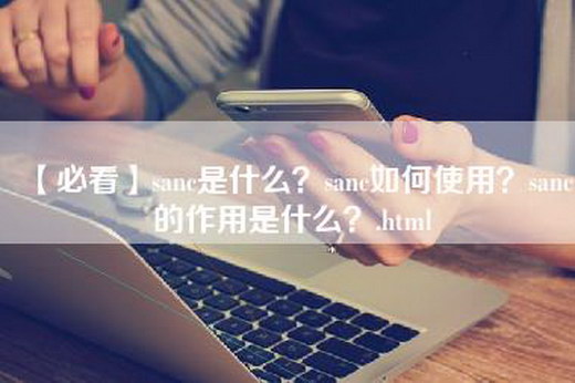 【必看】sanc是什么？sanc如何使用？sanc的作用是什么？.html