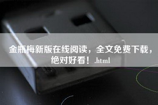 金瓶梅新版在线阅读，全文免费下载，绝对好看！.html