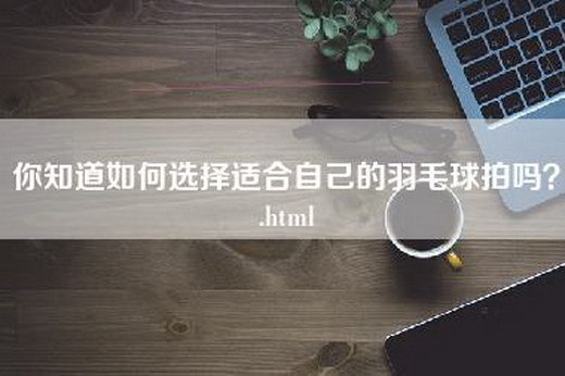 你知道如何选择适合自己的羽毛球拍吗？.html