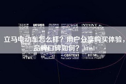 立马电动车怎么样？用户分享购买体验，品牌口碑如何？.html