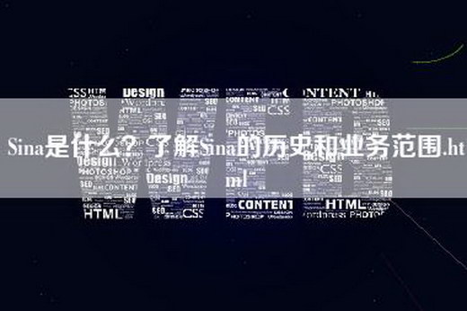 Sina是什么？了解Sina的历史和业务范围.html