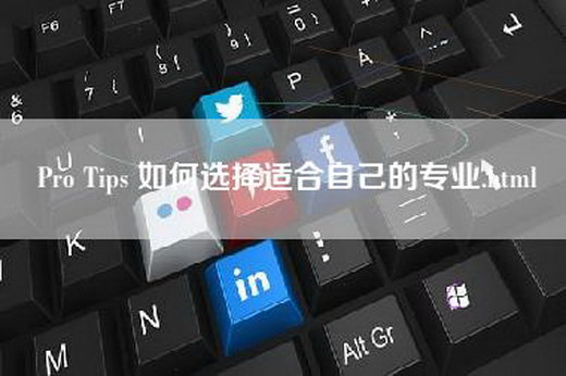 Pro Tips 如何选择适合自己的专业.html