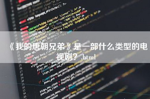 《我的唐朝兄弟》是一部什么类型的电视剧？.html