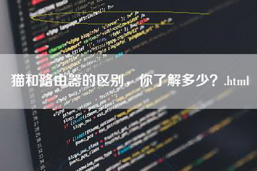 猫和路由器的区别，你了解多少？.html