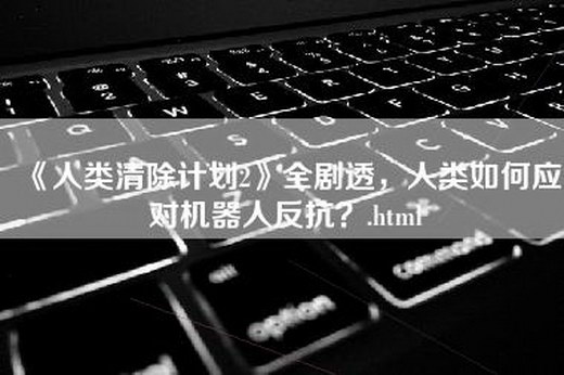 《人类清除计划2》全剧透，人类如何应对机器人反抗？.html