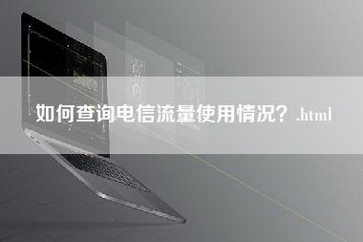 如何查询电信流量使用情况？.html